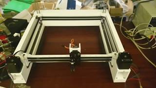 Awesome 3D printed corexy machine Unbelievable speed [upl. by Wincer]