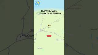 Flybondi inauguró otra nueva ruta en Argentina [upl. by Fergus]