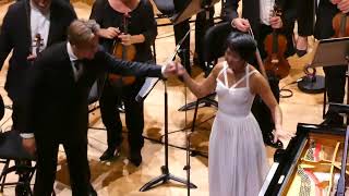 Yuja Wang quotYuja given a standing ovation by the audiencequot Paris 2023 [upl. by Ari]