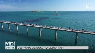 VUE DEN HAUT  Lestacade de Roscoff [upl. by Nareik898]