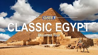 Escorted Tours of Egypt with Gate 1 Travel [upl. by Imefulo]