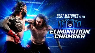 Best clashes at Elimination Chamber Full Match marathon [upl. by Kopans]