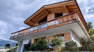 Opportunité à saisir Chalet à Nendaz avec une vue panoramique [upl. by Anayek]