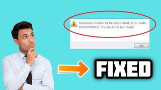 How to fix scanner error 0x00000015 in windows 1011  2024 [upl. by Maller]