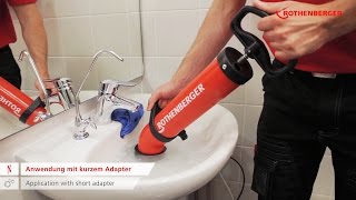 ROPUMP SUPER PLUS Force Pump Cleaner  SaugDruckreiniger für Rohre [upl. by Mart538]