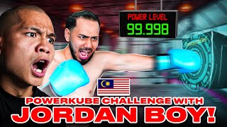 TENDANGAN JORDANBOY DARI MALAYSIA PECAHKAN REKOR POWERKUBE FIGHTER INDONESIA [upl. by Euqinomod]