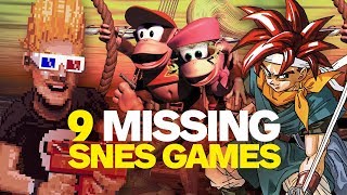 9 Awesome Games Missing From the SNES Classic [upl. by Farman]