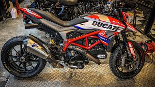 ducati hypermotard 821 service [upl. by Bellanca]