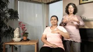 Manual Lymph Drainage MLD demonstrated on lymphedema patient [upl. by Adnilreb767]