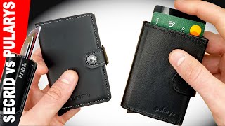 SECRID Wallet vs Pularys  Best RFID Mini Wallets Review [upl. by Attelra]