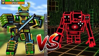 PIXEL GUN 3D  ROBOT SAMURAI VS EVIL BUG [upl. by Yleoj]