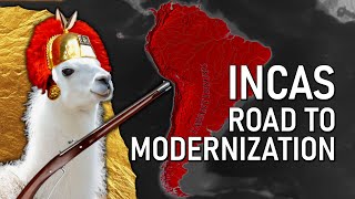 Inca Empire rise and modernization  EU4 RP Storytelling [upl. by Duky]