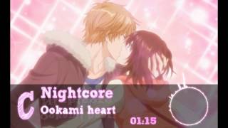 ツNightcore  Ookami Heart [upl. by Cloots628]