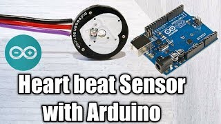 Heart beatSensor with Arduino Heart rate monitor system [upl. by Adan198]