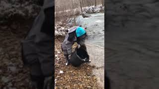 Stocking trout on Three Forks Creek [upl. by Icak]