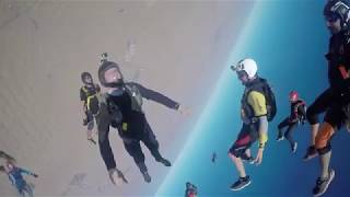 Camping in the sky  SkydiveDubai [upl. by Hadden]