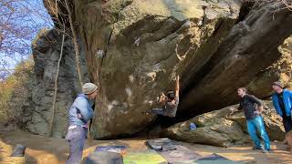 Lorimer Park Bouldering  Sittin Sideways Post Break V10 [upl. by Esinyl]