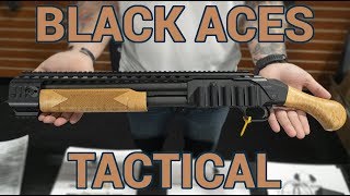 Black Aces Tactical Shockwave accessories at SHOT Show 2019 [upl. by Minabe]