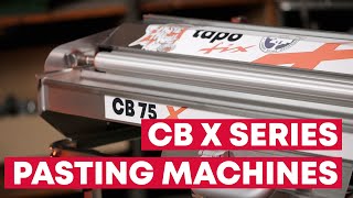 tapofix CB X series Pasting Machines Full video [upl. by Anail707]