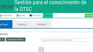 Automatrícula en la plataforma de gestión para el conocimiento de la DTSC [upl. by Malinowski]