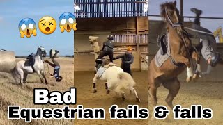 EQUESTRIAN FAILS amp FALLS 2023😱😵‍💫 2 [upl. by Andres]