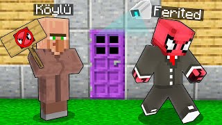 FERİTED NEDEN BURAYA GİREMEZ  Minecraft [upl. by Garnett]