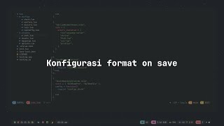 Setting Format On Save Di Neovim NvChad [upl. by Canale]