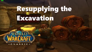 World of Warcraft Quests  Resupplying the Excavation [upl. by Lounge237]