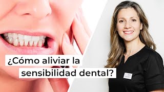 ¿Cómo aliviar la sensibilidad dental Remedios caseros y tratamiento  Clínica dental Avodent [upl. by Bendicta521]