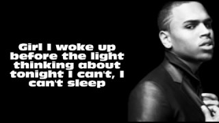 Chris Brown  Beg For It Lyrics On Screen [upl. by Ransom]