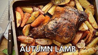 Roasted Leg of Lamb Recipe  all cooked in one tin [upl. by Aivatnuhs]