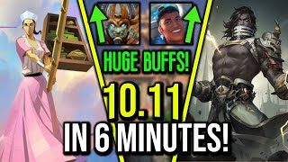 Patch 1011 In 6 Minutes  HUGE Buffs Runescape Event amp More  SMITE [upl. by Voss]