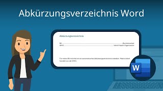 Abkürzungsverzeichnis Word So gehts  Studyflix [upl. by Chadd879]