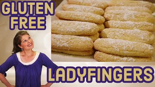 GlutenFree Italian Savoiardi Ladyfingers Light amp Airy Cookies for ANY Dessert Trifle [upl. by Assilanna]