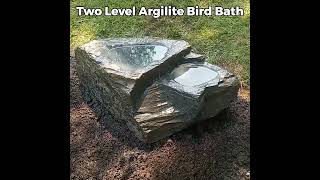 New bird baths this week new designs all the time birdbaths handcarvedstonebowls gardenart [upl. by Lai]