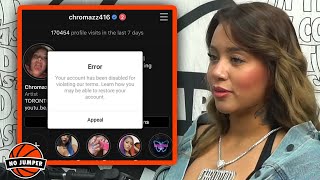 Chromazz on Losing Her Instagram amp How Its Affected Her Career [upl. by Dorsman]