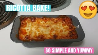 How to Make Ricotta Bake [upl. by Remle]