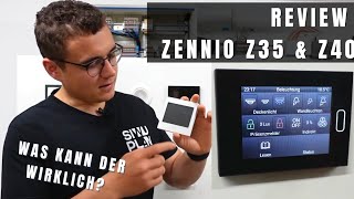 KNX Taster Zennio Z35  Z40 im Test Zennio Taster besser als MDT Glastaster Review  Smarthome [upl. by Mchail661]