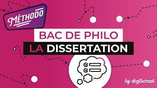 Dissertation de philo  Méthodologie  digiSchool [upl. by Ailbert33]