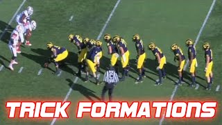 Craziest Trick Play Formations in Football History [upl. by Mabel]