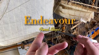 Endeavour  154 Scale Model  Step By Step Video Build  Final Steps  Part 50 [upl. by Adlee]