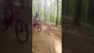 POV MTB 🔥 mtb downhill shorts freeride bikelife mountainbiking [upl. by Nahtad]