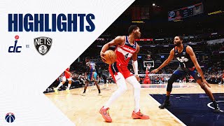 Highlights Washington Wizards vs Brooklyn Nets  032724 [upl. by Itida]