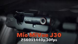 Kamera samochodowa Mio MiVue J30  1440p 30fps [upl. by Cletus]