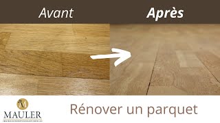 Comment rénover son parquet avec une finition mate   Vitrificateur ultra mat cristal [upl. by Cyrilla792]