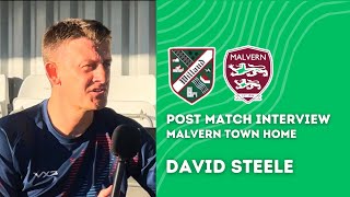 🎤  Post Match Interview with David Steele after Malvern at home [upl. by Grey]