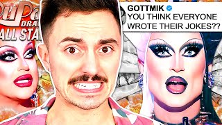 All Stars 9 Roast Gottmik Plagiarism Allegations Jorgeous Favoritism amp Angerias Storyline [upl. by Ynnod690]