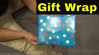 How To Gift Wrap Boxes PerfectlyFull Tutorial [upl. by Gibun]