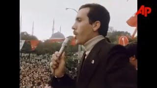 Recep Tayyip Erdoğan 1979 Yılında Mitingde Konuşuyor [upl. by Yerdua]