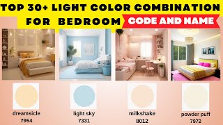 2024 Interior Design Trends Top 30 Asian Paints Light Colour Combination With Code For Bedroom [upl. by Annil]